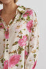 Floral Print Button Down Blouse {Vanilla}