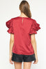 Layered Sleeves Blouse {Ruby}