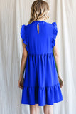 Simply Stated Dress {Royal}