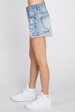 Patsy H/R Patched Double Button Shorts