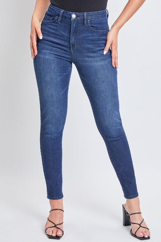 Jewel Rhinestone H/R Jeans {Black}