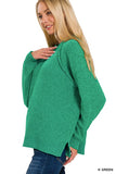 Softest Chenille Sweater {Kelly Green}