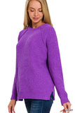 Softest Chenille Sweater {Violet}