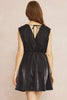 Put a Bow On It Shimmer Dress {Black}
