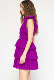 Give Me Some Ruffles Dress {Violet}
