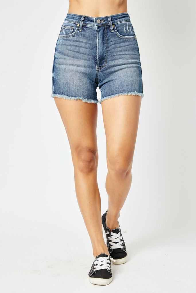 Petite Apt. 9® Tummy Control Bermuda Jean Shorts