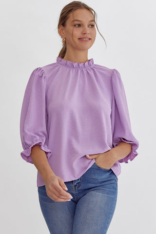 Softest Chenille Sweater {Violet}