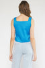 Sunny Days Cropped Tank Top {Turquoise}