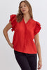 Good Day Blouse {Red}