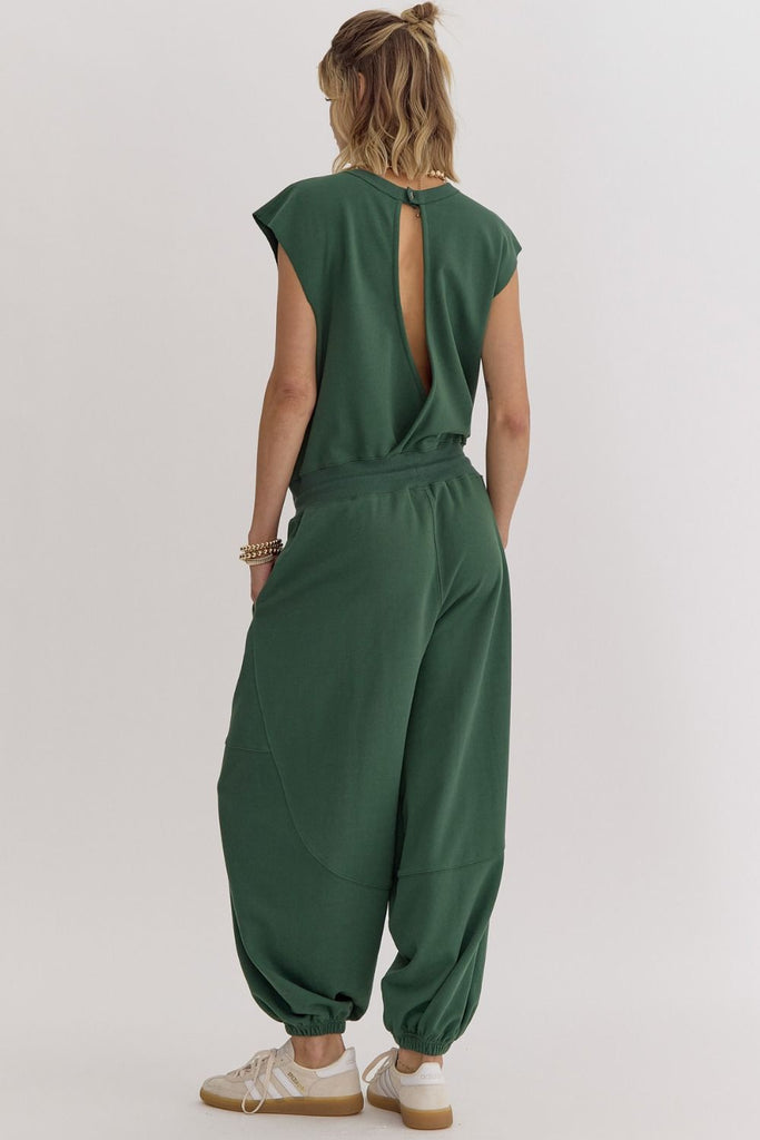 All Comfy Jumpsuit {H. Green}