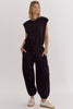 All Comfy Jumpsuit {Black}