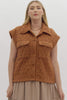 Quilted Lightweight Vest {Copper}