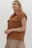 Quilted Lightweight Vest {Copper}