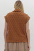 Quilted Lightweight Vest {Copper}