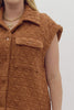 Quilted Lightweight Vest {Copper}