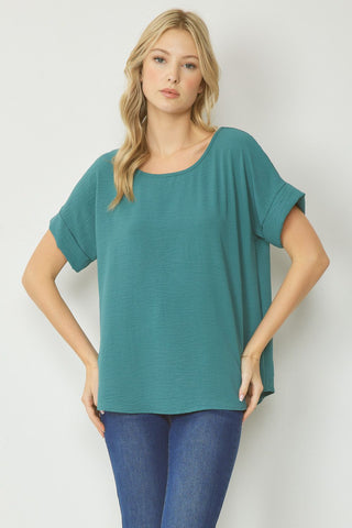 Simply Solid Blouse {Royal}