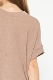 Fallen for You Ribbed Top {Acorn}