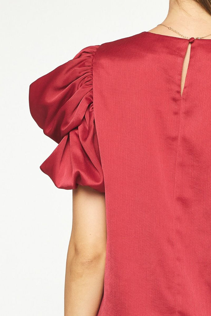 Layered Sleeves Blouse {Ruby}