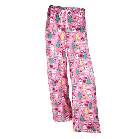 Falala Pajama Pants {White/Pink Mix}