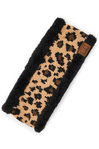 Microfiber Leopard Knit Beanie {Multiple Colors}
