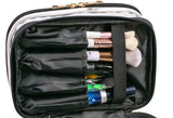 Double Decker Cosmetic Bag {Black}