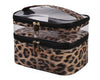 Double Decker Cosmetic Bag {Leopard}
