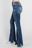 Payton Distressed Flare Jeans {Dk. Acid}