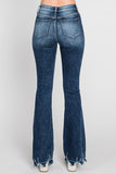 Payton Distressed Flare Jeans {Dk. Acid}