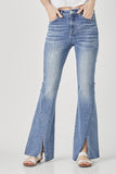 Riley H/R Split Front Flare Jeans