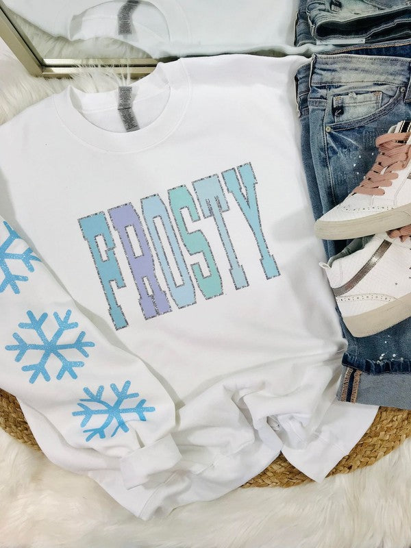 Frosty Sweatshirt {White}