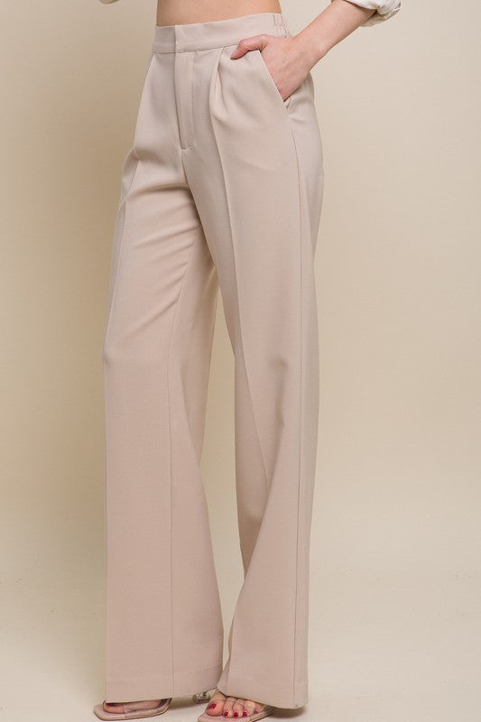 Business as Usual Pants {Beige}