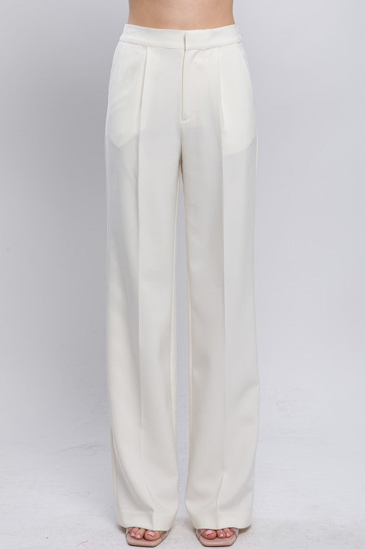 Business as Usual Pants {Ivory}