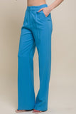 Business as Usual Pants {Azure}