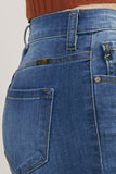 Zen Solid H/R Skinny Jeans {Med. Wash}