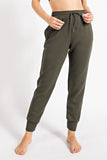 Buttery Soft Ponti Joggers {Olive}