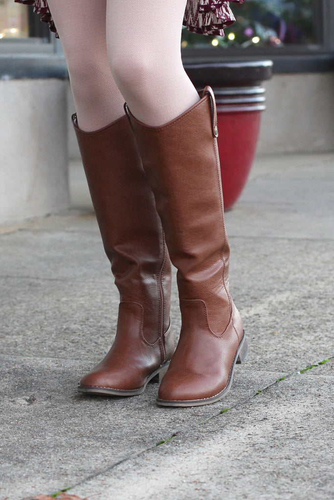 Stirrup Rider Boots {Tan} - The Fair Lady Boutique - 4