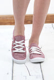 Not Rated: Rayza Memory Foam Sneakers {Red}