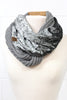 C.C. Knit + Crushed Velvet Infinity Scarf (MORE COLORS)
