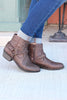Glorious Braided Strap + Ring Bootie {Taupe} - The Fair Lady Boutique - 1