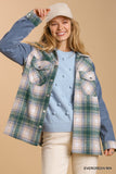 Into the Woods Plaid Shacket {Evergreen Mix}