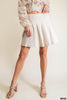 Pleat to Meet Ya Skirt {Beige}