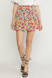 Bold + Bright Floral Skirt