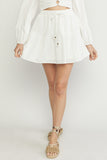 Summer White Skirt